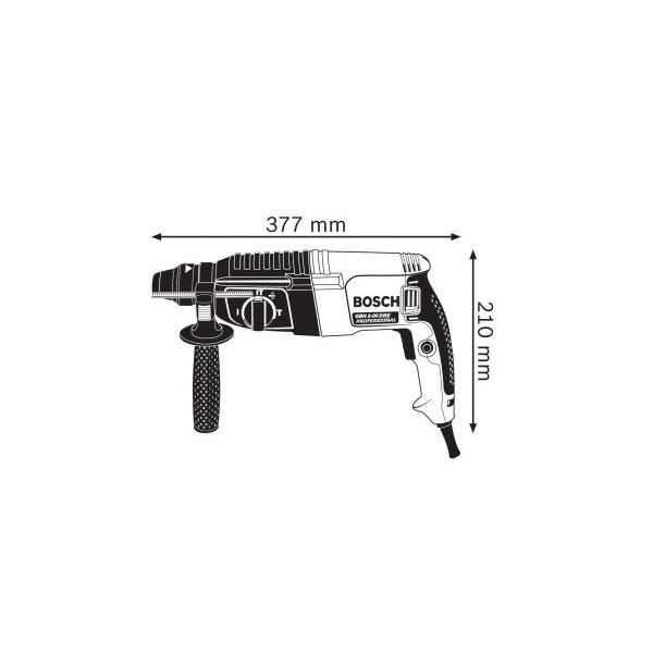 Bosch GBH 2-26 DRE,SDS-plus elektro-pneumatski čekić 0611253708 - Image 5