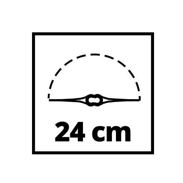 Einhell aku kosačica za travu GE-CT 18 Li-Solo 3411172 - Image 3