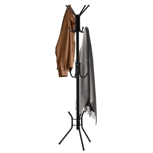 Čiviluk za odeću crni 178 cm (LOF5363)