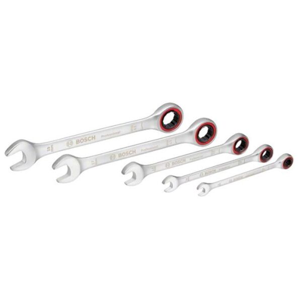 Bosch Pro 5-delni komplet kombinovanih ključeva sa račnom 8–19 (1600A02Z3D)