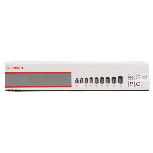 Bosch 9-delni set nasadnih ključeva 2608551100 - Image 2
