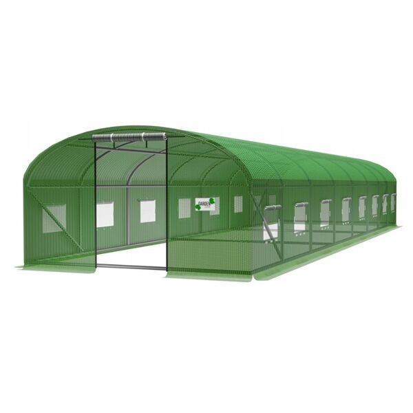 Baštenski plastenik 8x4 m zeleni (TUN3903)