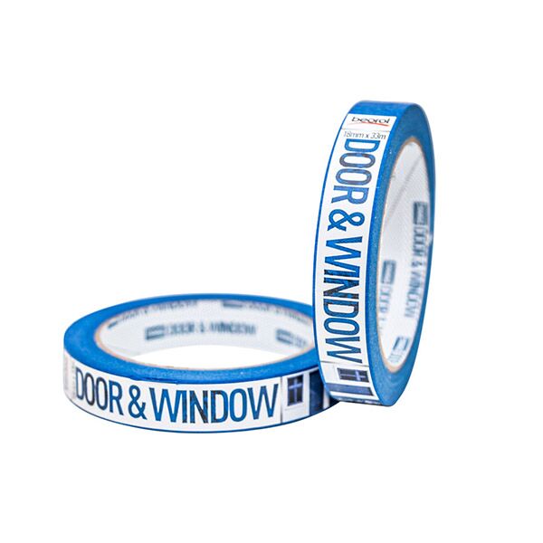 Krep traka za zaštitu vrata i prozora 18mm x 33m, 80ᵒC DK18 - Image 2