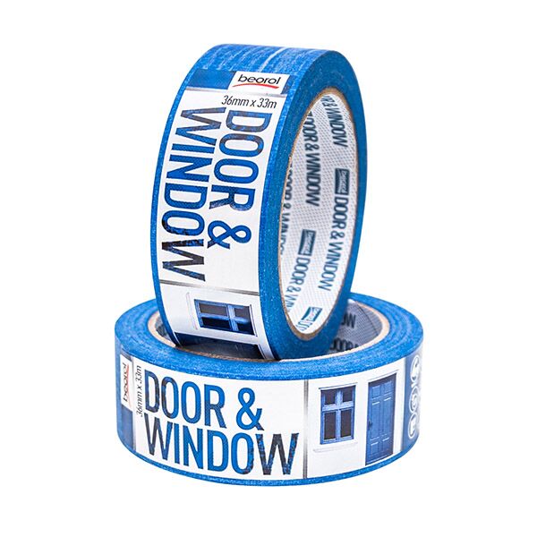 Krep traka za zaštitu vrata i prozora 36mm x 33m, 80ᵒC DK36 - Image 2