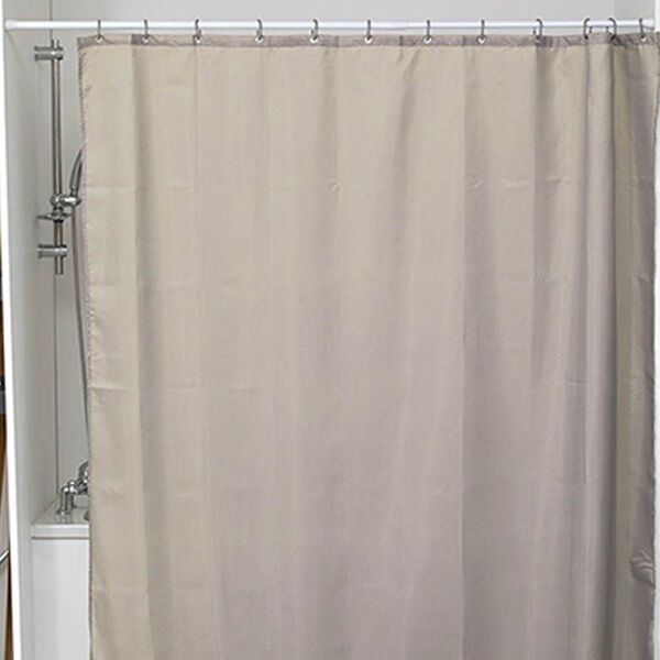 Zavesa Diamonds 180x200cm polies. taupe (1211165) - Image 2