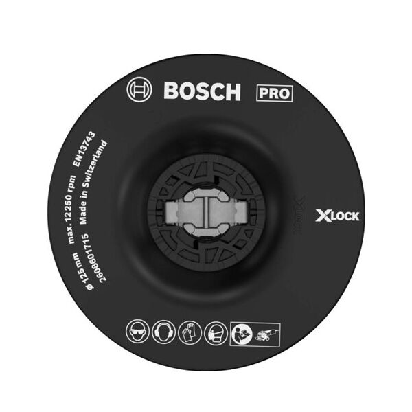 Bosch Nosač brusnog papira X-LOCK 125 mm srednji (2608601715)