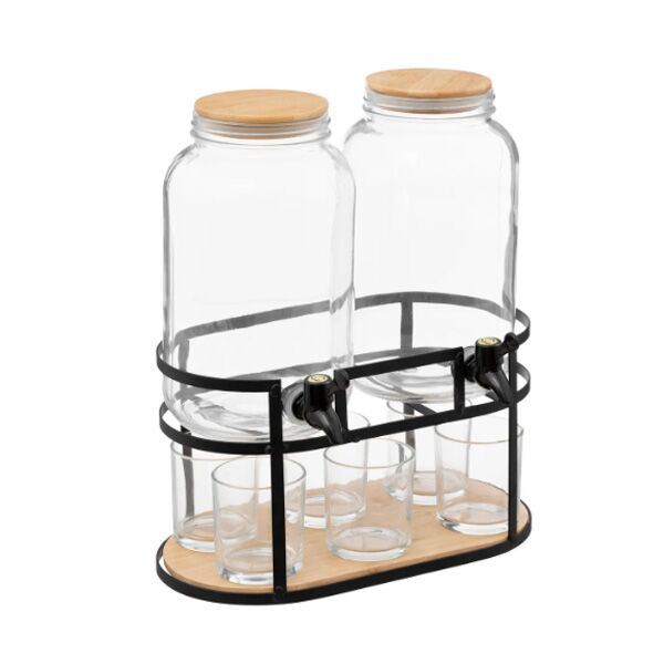 Secret de Gourmet Stalak sa 2 bokala i 6 čaša (188936)