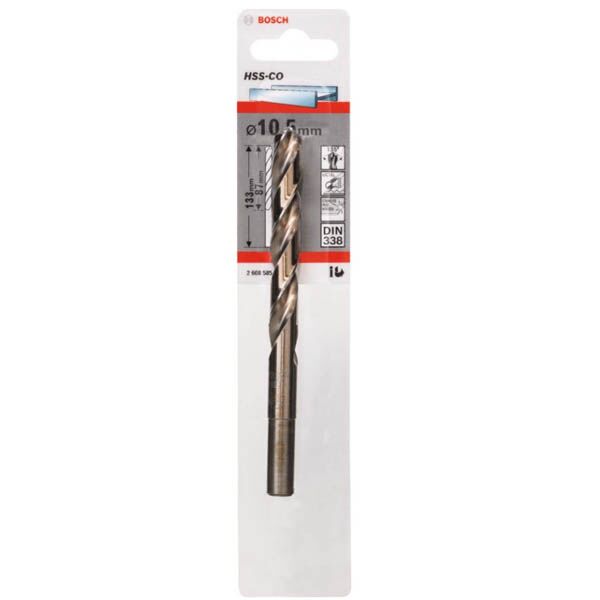 Burgija HSS-Co Ø10,5x87x133mm 2608585866 - Image 2