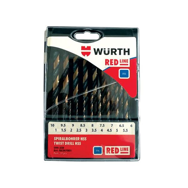Wurth set 19 HSS burgija (06247001)