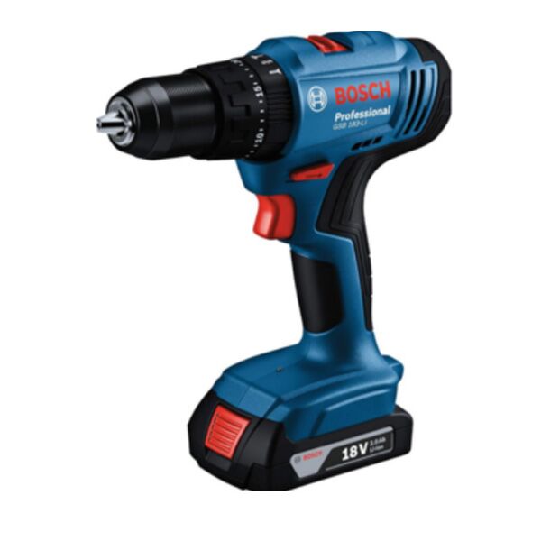 Bosch aku vibraciona bušilica/odvrtač GSB 183-Li 18V 1×2,0 Ah u koferu (06019K9101)