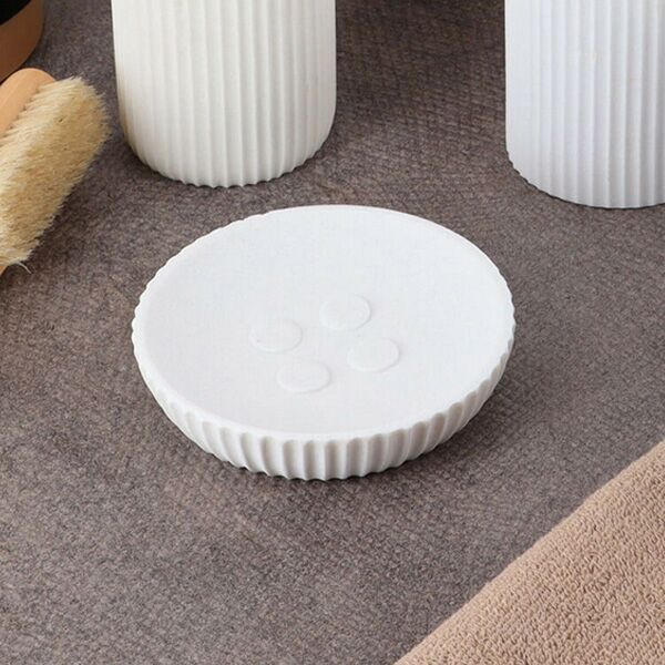 Tendance posuda za sapun pruge 2.4x11cm polir. bela (64103100) - Image 2