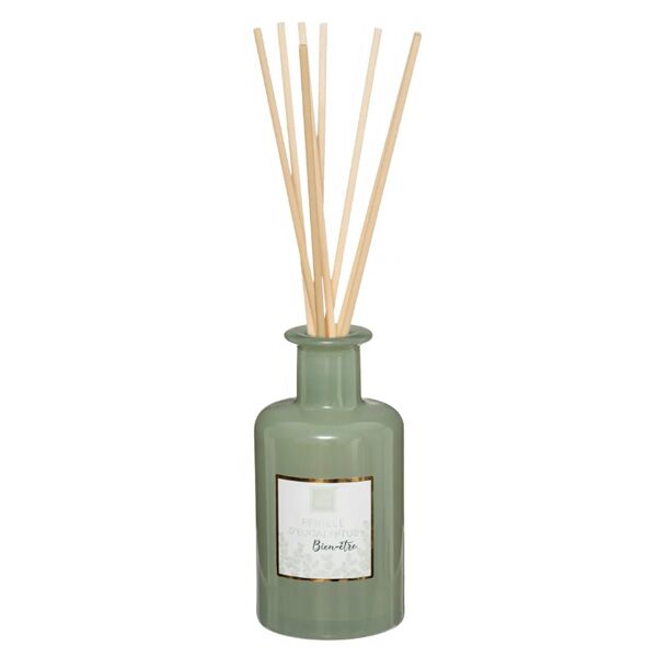 Mirišljavi štapići 6.5x14cm vosak/staklo svetlo zelena (172761H)