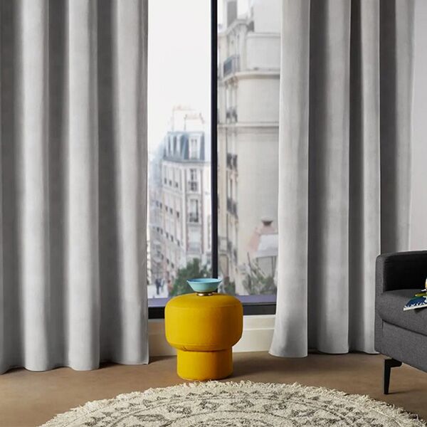 Zavesa Lilou 140x260cm poliester svetlo siva (146202B) - Image 2