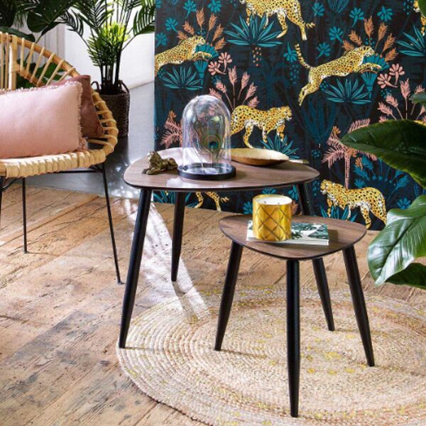 Atmosphera stočići Mileo 60,5x60,5x48 set/2 (166640) - Image 2