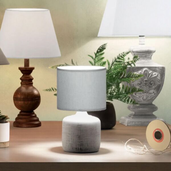 Stona lampa Salta H26,5cm siva (173220A) - Image 2