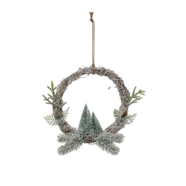 Novogodišnja dekoracija venac 23cm (191572)