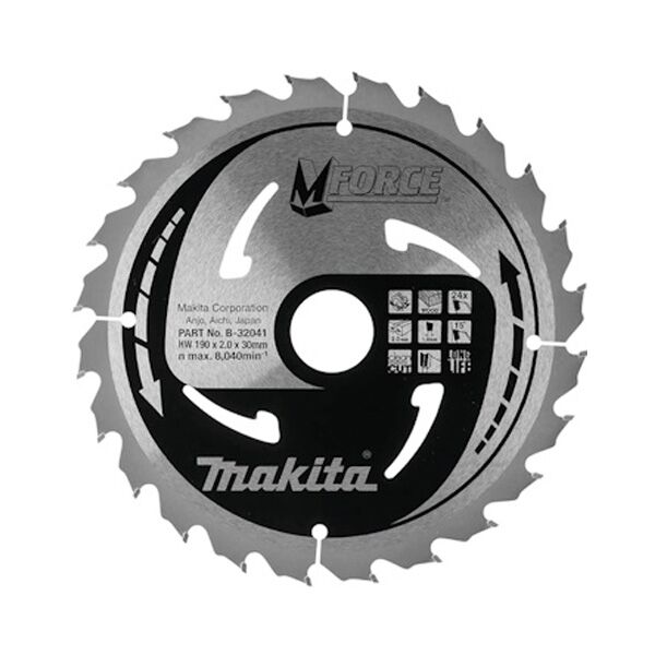 Makita List testere 190X30 24Z MForce (B32041)