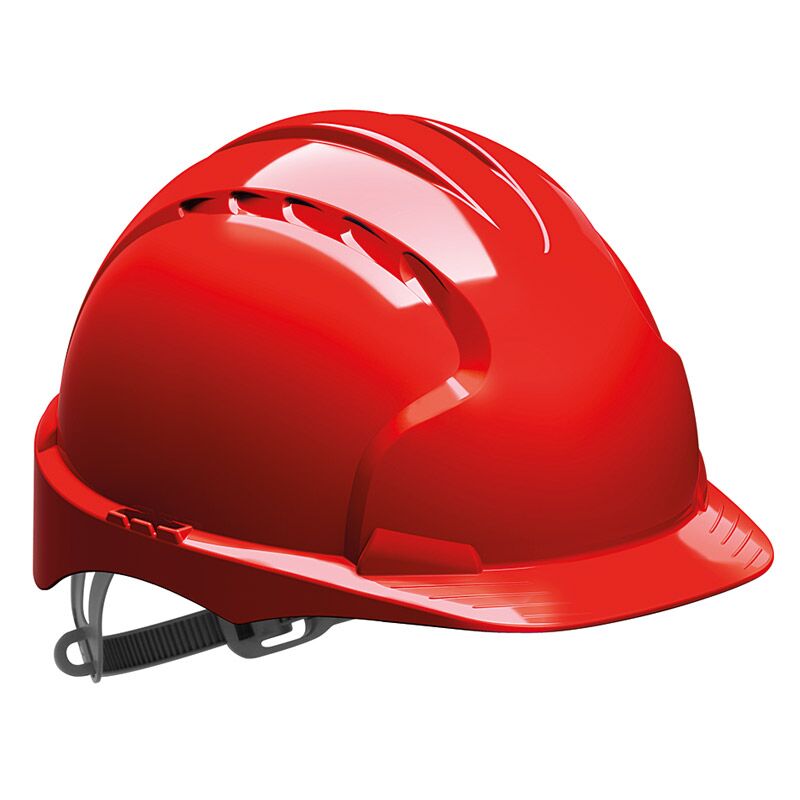 Zaštitni šlem sa ventilacijom crveni ZGEVO22
