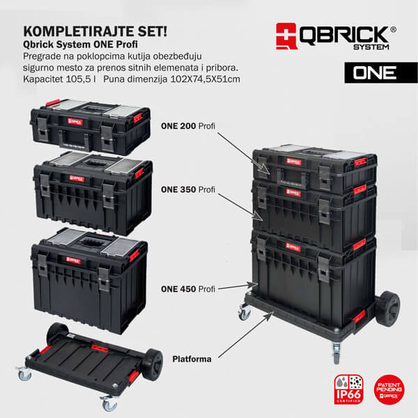 QBRICK ONE 350 Profi kutija (SKRQ350P) - Image 4