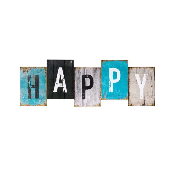 Atmosphera zidna dekoracija Happy relax 76x22 (121056)