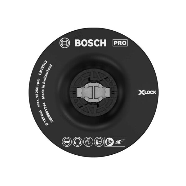 Bosch Nosač brusnog papira X-LOCK 125 mm meki (2608601714)