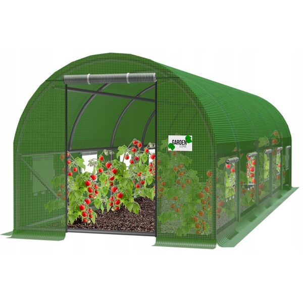 Baštenski plastenik 8x3 m zeleni (TUN5620) - Image 4