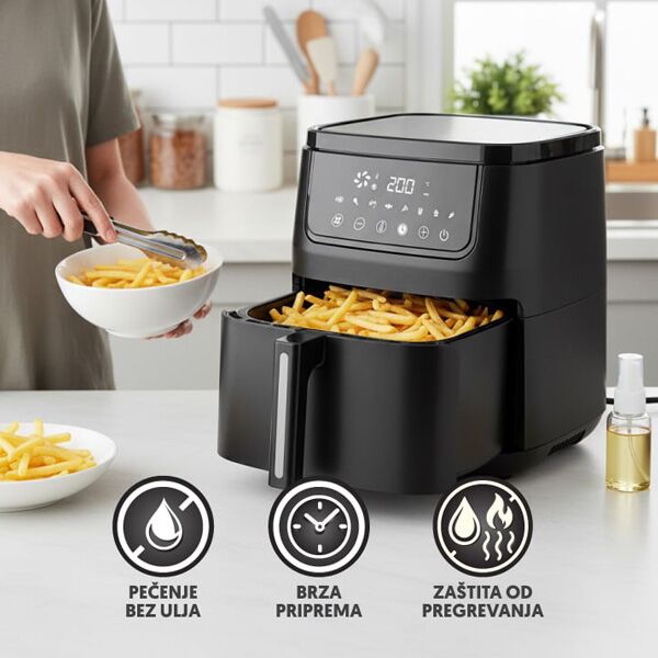 Friteza na vruć vazduh 6.5l 1600 W (AF6516D) - Image 2