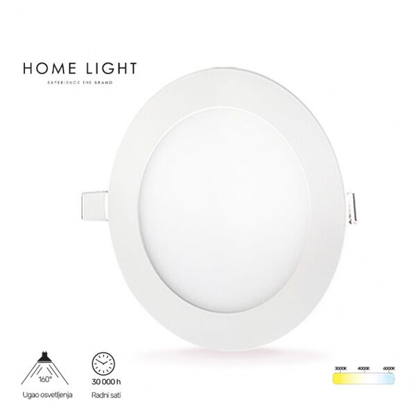 LED panel u/z KNC1-24W 3000/4000/6000K (201514)