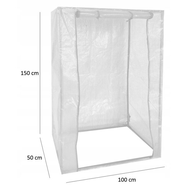 Plastenik 100x50x150cm (TUN0396) - Image 2