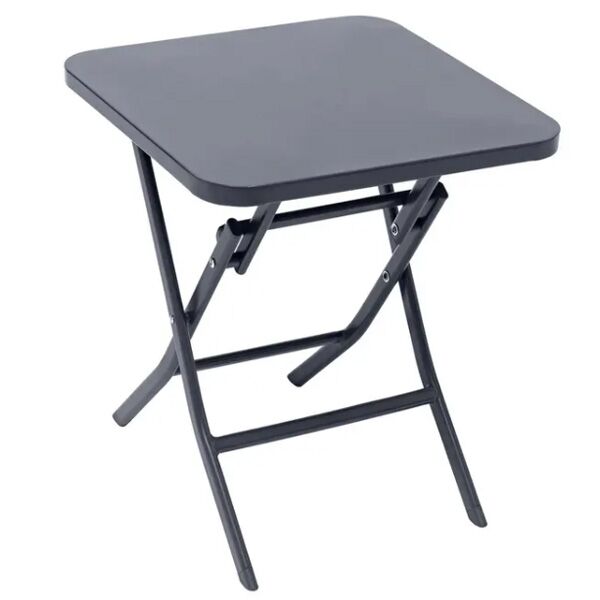 Stočić sklopivi Greensboro 40x40x45 metal sivi (171050A)