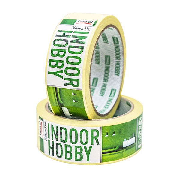 Krep traka Indoor Hobby 36mm x 33m, 60ᵒC MK36 - Image 3