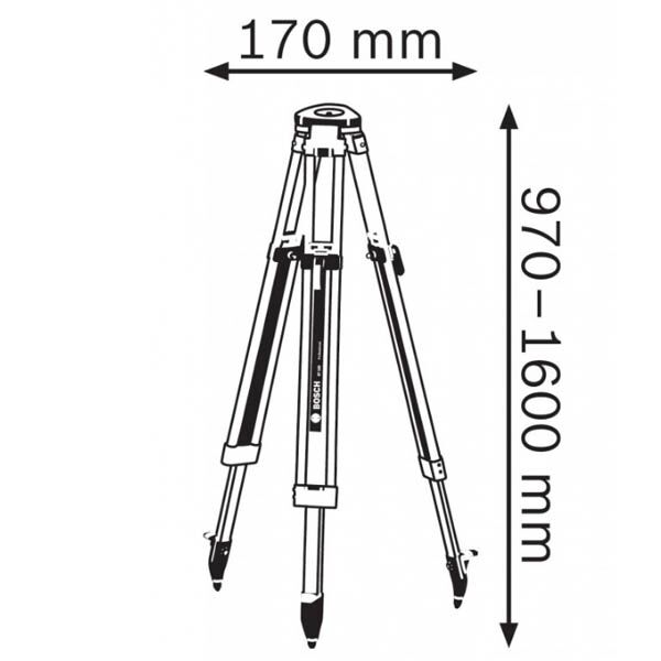 Bosch BT 160 građevinski stativ 0601091200 - Image 3