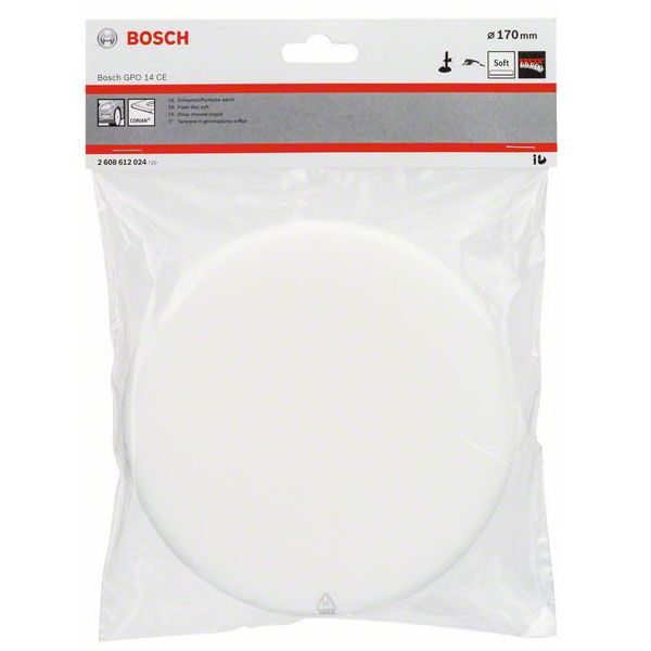 Bosch ploča od penastog materijala meka (bela), 170 mm 2608612024 - Image 2