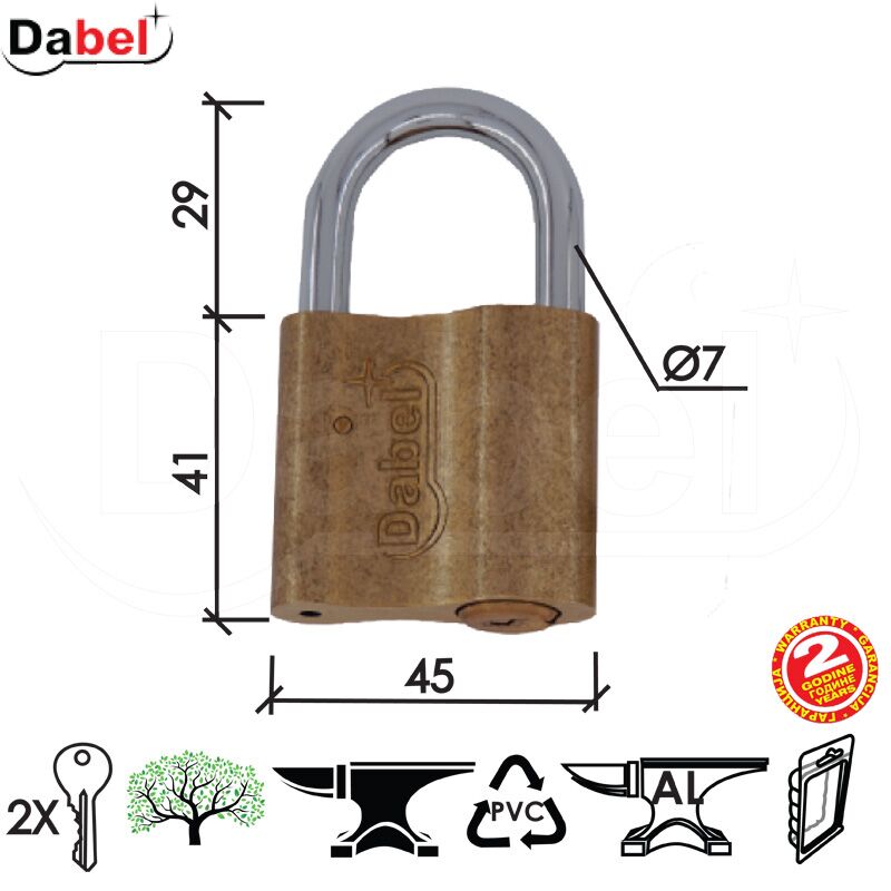 Katanac KA2014 Ms 45x41/29/fi7mm 2K DBP1 3398085