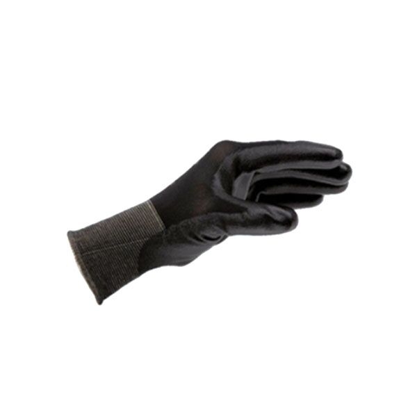 Red line black PU rukavice 08994024