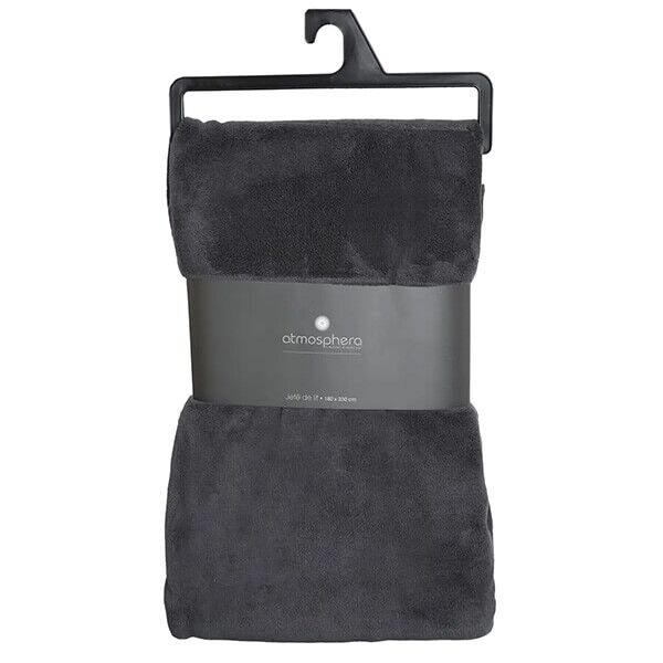 Ćebe 230x180cm tamno siva 120503L - Image 2