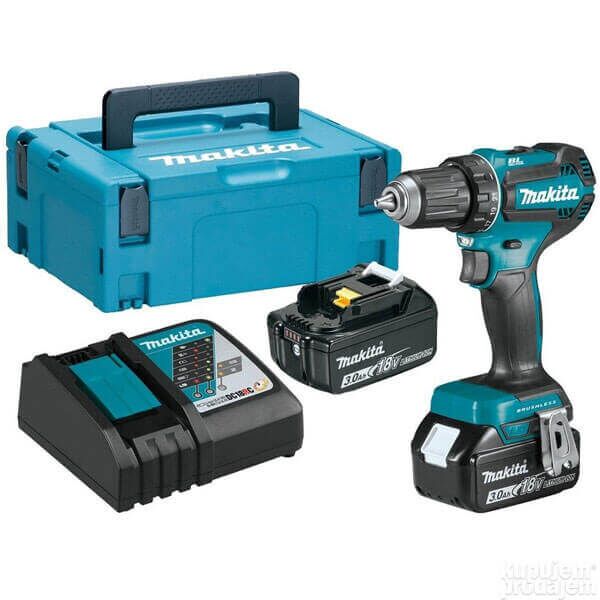 Makita aku bušilica sa dve baterije (DDF485RFJ)