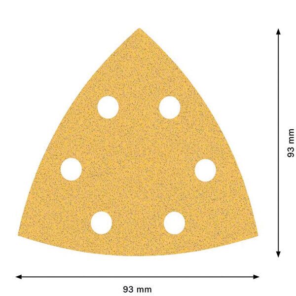 EXPERT C470 delta brusni papir 93mm - Image 4