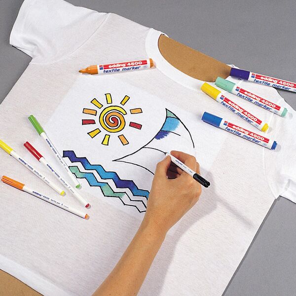 Vodootporni marker T-shirt E-4500 2-3mm više boja