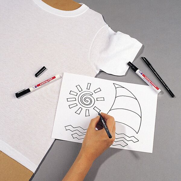 Vodootporni marker T-shirt E-4500 2-3mm više boja - Image 2