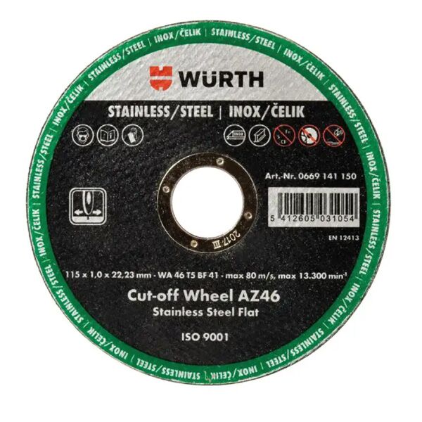 Rezna ploča za inox 125x1 (0669141250)