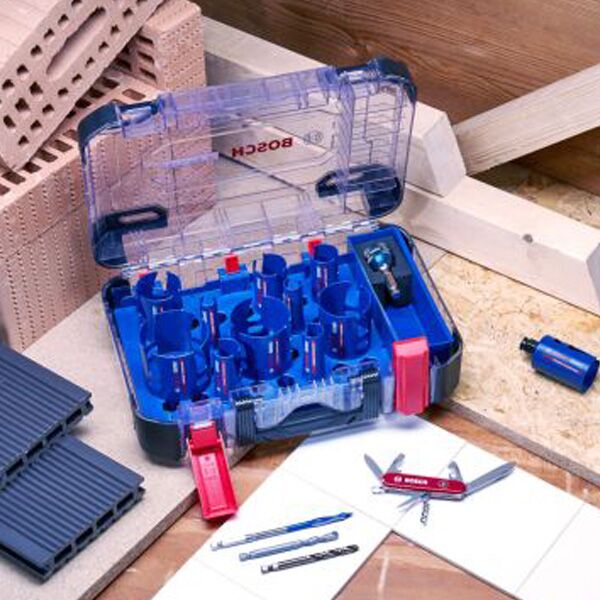 Bosch Expert 15-delni komplet testera za otvore 20-76mm+Victorinox nož (061599763Y) - Image 3