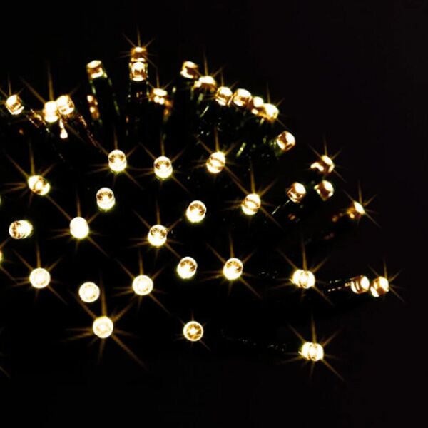 Novogodišnje lampice za eksterijer 10m bela topla (877781G)