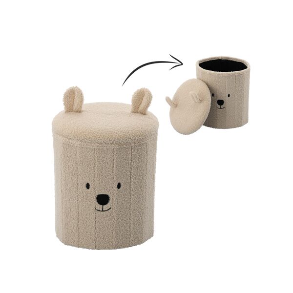 Tabure 28x28x34 cm bež (PHO4250)