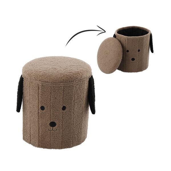 Tabure 28x28x34 cm bež (PHO4274)