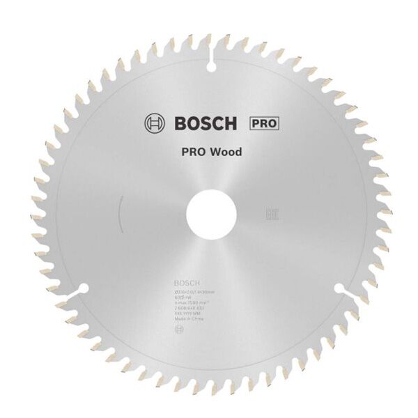 Bosch PRO Wood list kružne testere 216x2x30 mm 60z ATB max 7.000 o/min (2608640433)