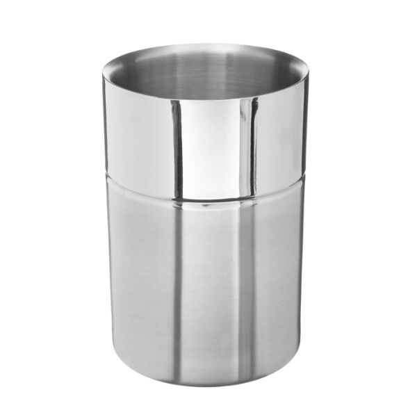 Kibla za vino 12cm metal/inox srebrna (150286)