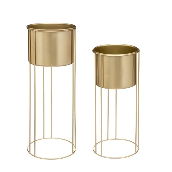 Set saksija metal zlatne max h58 (185441)