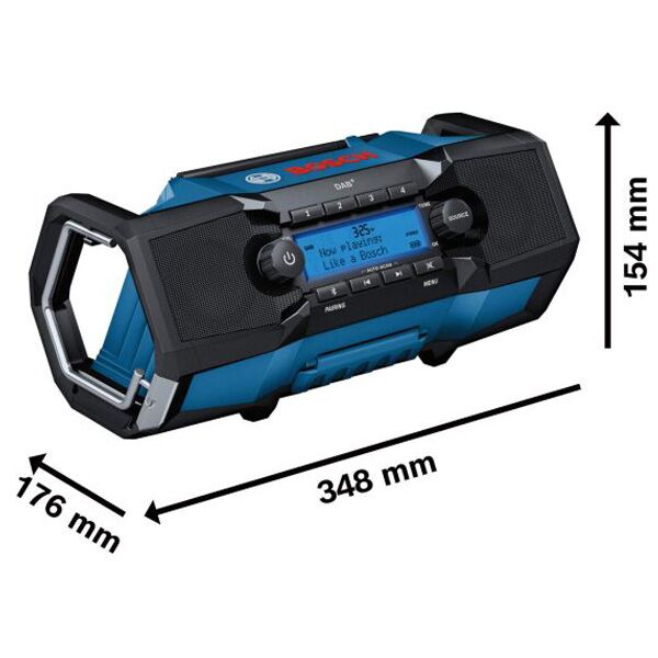 Bosch Power Box Aku Radio GPB 18V-2 SC Solo (06014A3100) - Image 2