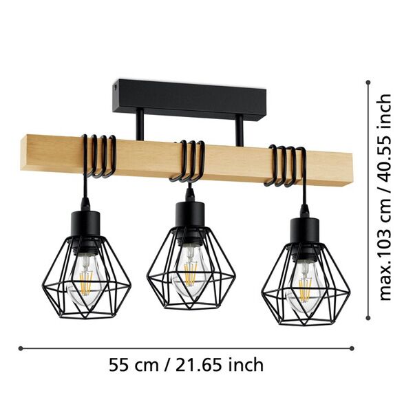 Eglo Plafonjera/3 Townshend 5 (44074) - Image 3